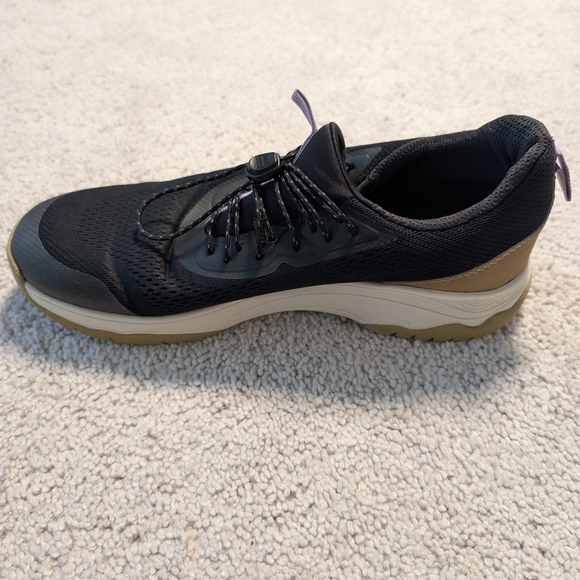 Teva Gateway Swift Black Shoes Sneakers Breathable Mesh Cinch Laces Women's 8 - Picture 10 of 13